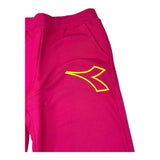 DIADORA pantalone tuta tinta unita con logo Fuxia per Bambina 028868 FUXIA DIADORA 