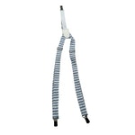 Aletta Bretelle Fantasia A Righe per Neonato MP22055 AZZURRO ALETTA 