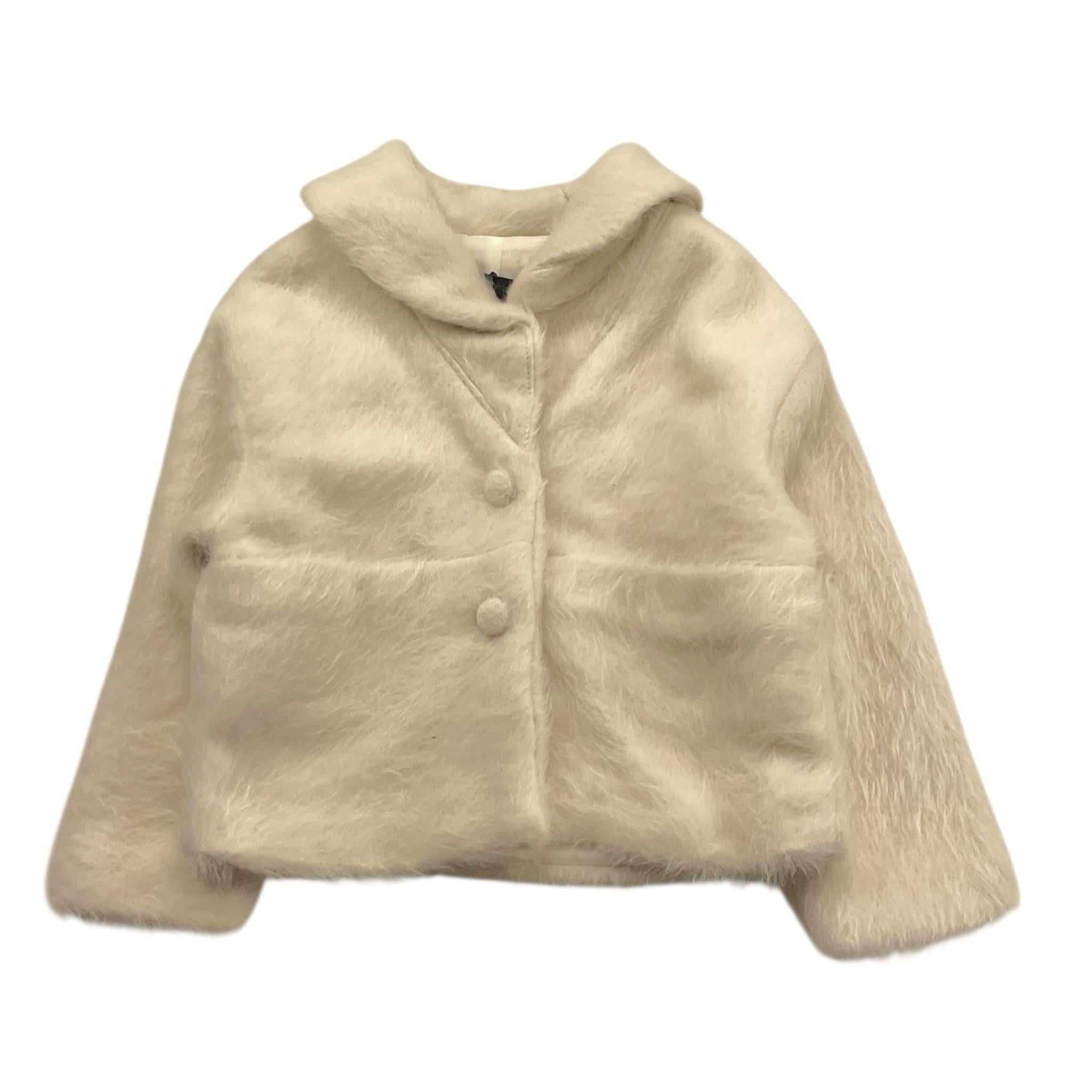 FUN & FUN pelliccia tinta unita con bottoni Beige per Bambina FNBJK13206 BEIGE FUN & FUN 