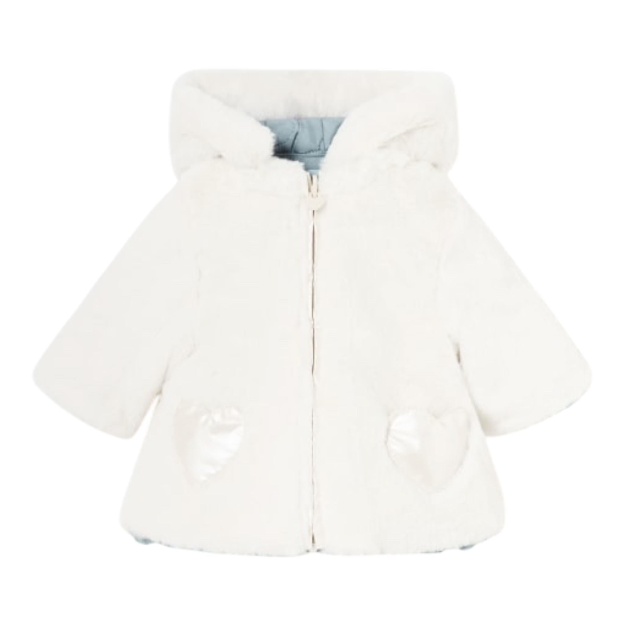 MAYORAL giubbino reversibile bicolore con cappucci Azzurro/bianco per Neonata 2454XX AZZURRO/BIANCO MAYORAL 