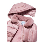 ABEL & LULA giubbino tinta unita con zip e cappuccio Rosa per Neonata 5818X ROSA ABEL & LULA 