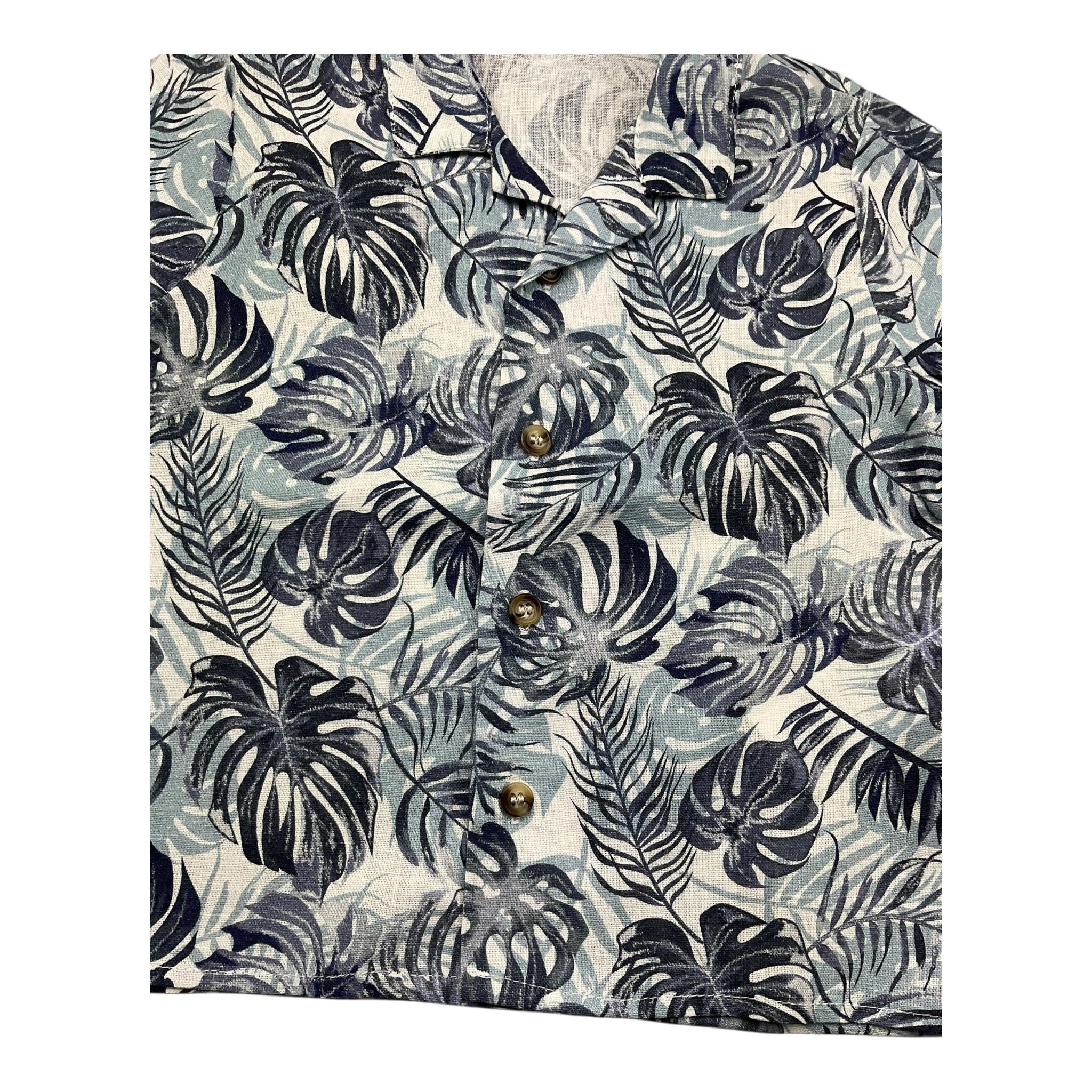 M+E' Camicia Mezza Manica Stampa Fantasia per Neonato UEM0542N BLU M+E' 