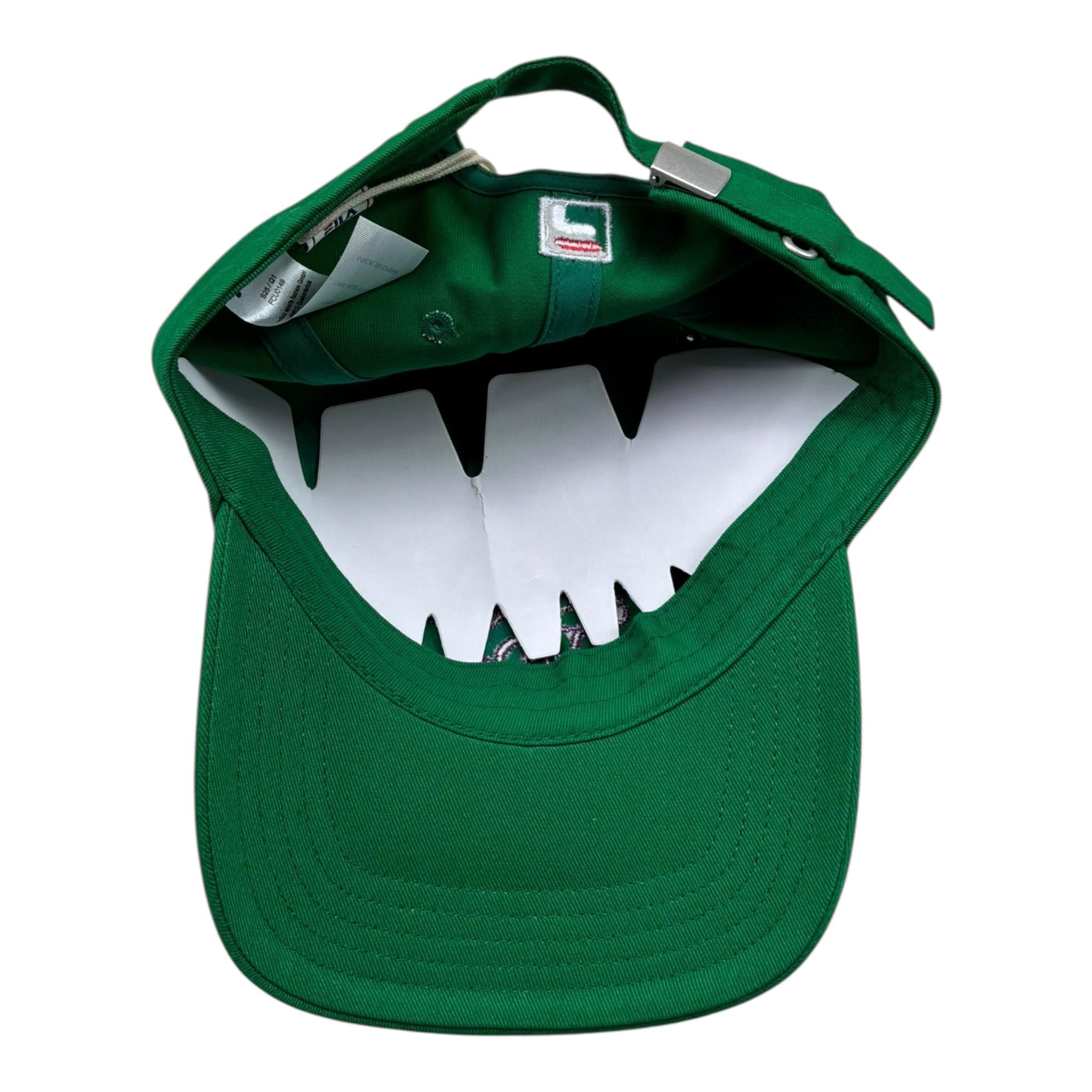 Fila Cappello Tinta Unita con Logo per Bambino FCU0149 VERDE FILA 