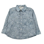M+E' Camicia Manica Lunga tinta unita Azzurro per Neonato UEM0529X AZZURRO M+E' 
