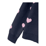 NAME IT maglia girocollo tinta unita con stampa cuori Blu per Bambina 13235240 BLU NAME IT 