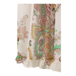 Etro Abito Mezza Manica Tinta Unita Stampa Fantasia per Bambina GW1B73 PANNA ETRO 