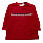CESARE PACIOTTI shirt girocollo tinta unita cn stampa logo Rosso per Neonato TSP5306BX ROSSO CESARE PACIOTTI 