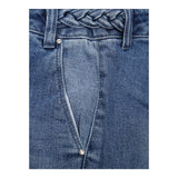 LIU JO jeans tinta unita modello palazzo Blu per Bambina GF4122 BLU LIU JO 