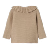 NAME IT cardigan tinta unita con colletto Sabbia per Neonata 13231270 SABBIA NAME IT 