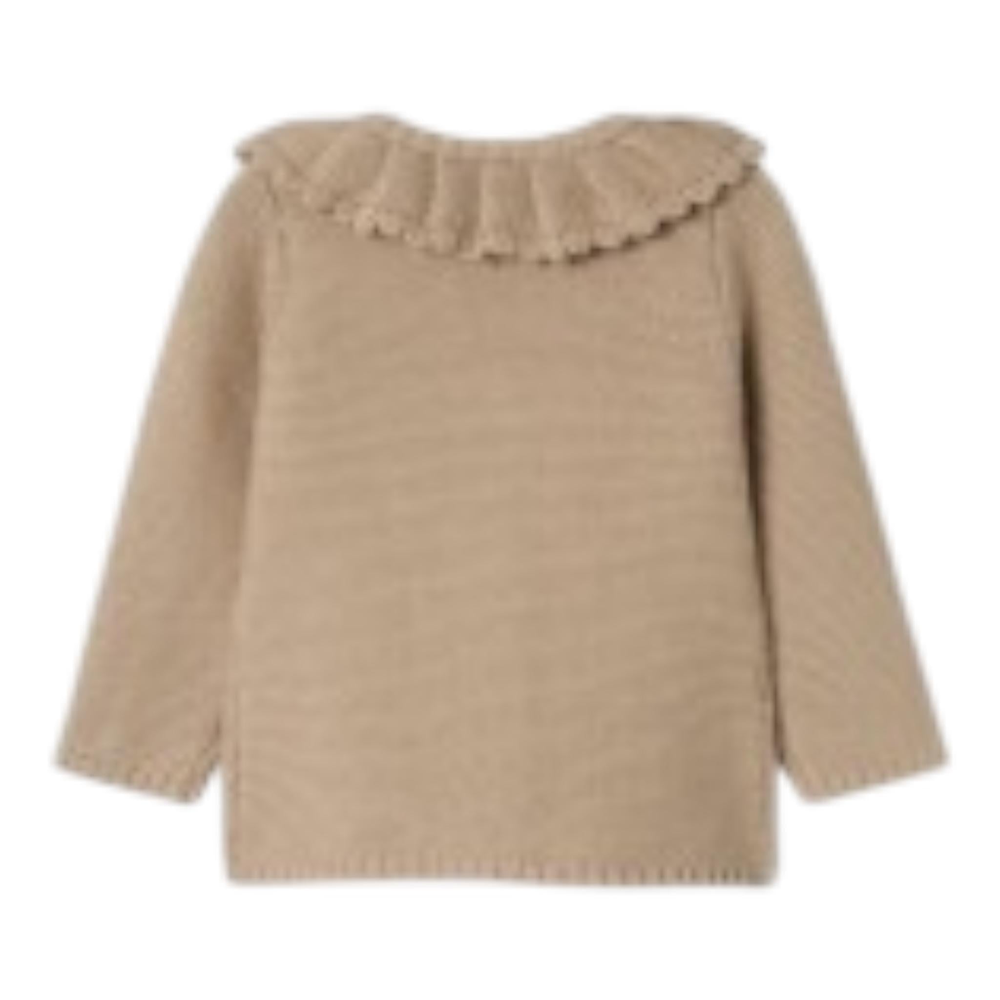 NAME IT cardigan tinta unita con colletto Sabbia per Neonata 13231270 SABBIA NAME IT 