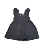 Petit Indi Tuta Tinta Unita con Stampa per Bambina SS25BK5026XJ GRIGIO PETIT INDI 