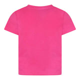 Kenzo T-Shirt Girocollo Tinta Unita con Stampa per Neonata K61054N ROSA KENZO 