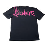 Diadora Einfarbiges T-Shirt mit Rundhalsausschnitt und LGOO-Print in Schwarz für Mädchen