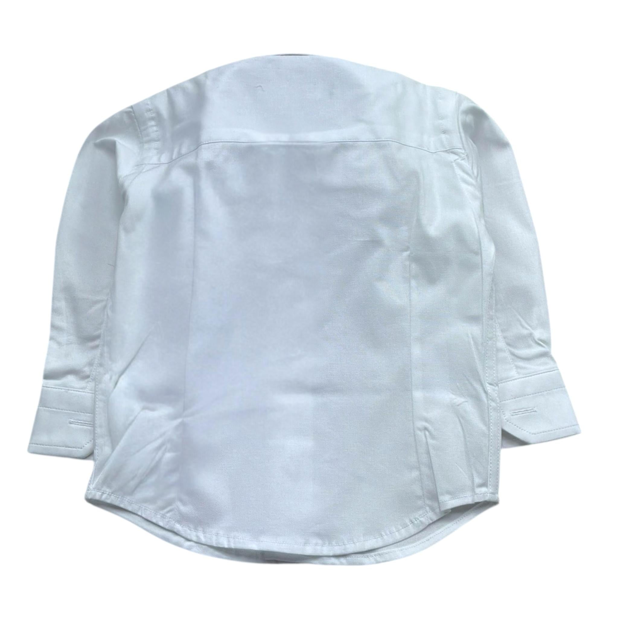 Manuel & Frank Camicia Tinta Unita Manica Lunga per Neonato MP3350N BIANCO MANUEL & FRANK 