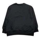 ELISABETTA FRANCHI felpa chiusa girocollo tinta unita con logo Nero per Bambina EFFE138X NERO ELISABETTA FRANCHI 