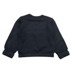 MARC ELLIS maglia girocollo tinta unita con logo Nero per Bambina JMNSW00193J NERO MARC ELLIS 