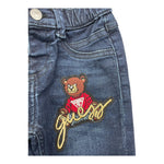 GUESS jeans tinta unita con elastico in vita Blu per Neonato N4BA06D4CA0N BLU GUESS 