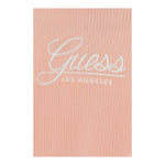GUESS abito manica lunga con cappuccio e logo Rosa per Bambina N4BK12KCH92 ROSA GUESS 