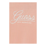 GUESS abito manica lunga con cappuccio e logo Rosa per Bambina N4BK12KCH92 ROSA GUESS 