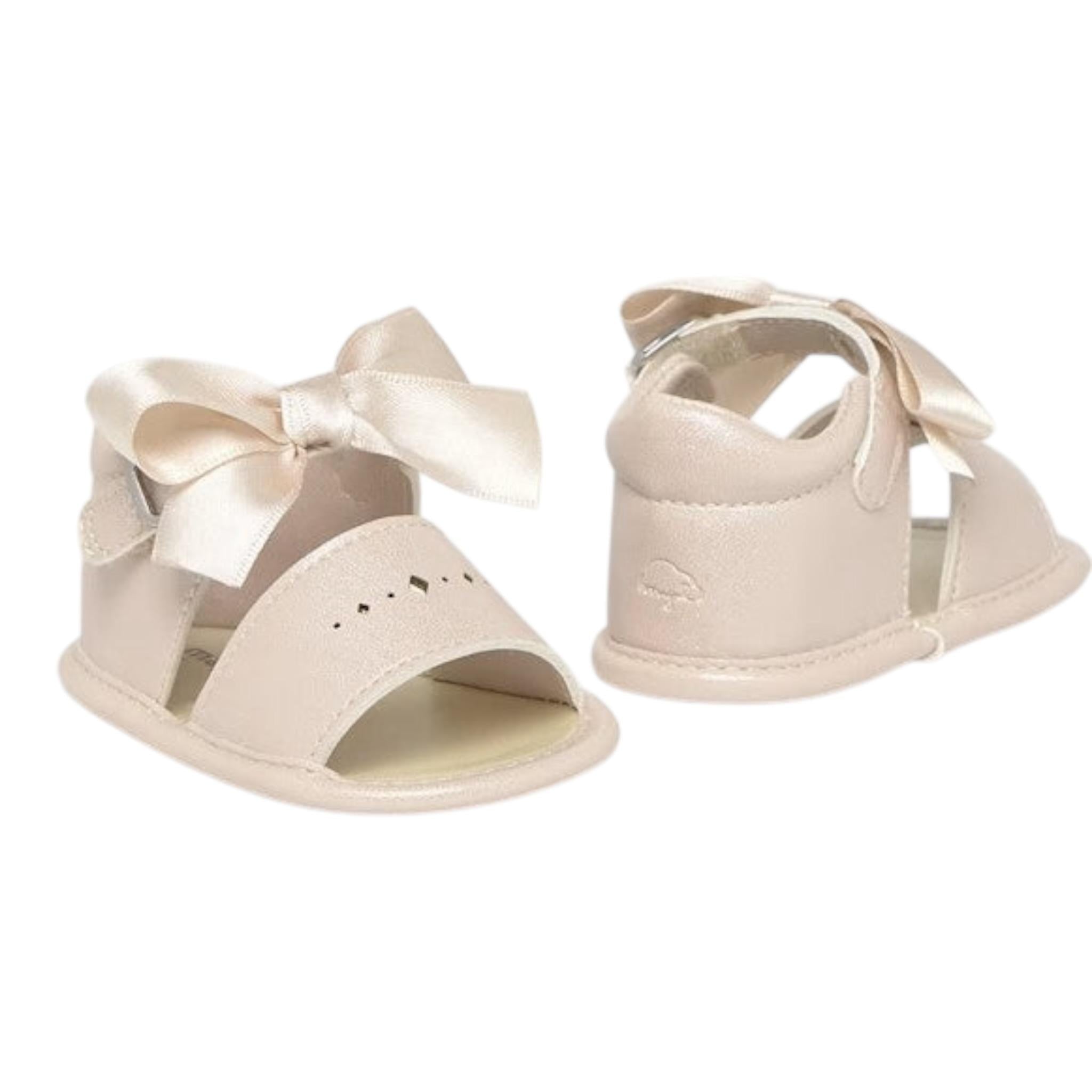 Mayoral Sandali tinta unita con Fibia Rosa per Neonata 989885 ROSA MAYORAL 