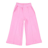 MONNALISA pantalone tinta unita modello palazzo Rosa per Bambina 19D416 ROSA MONNALISA 