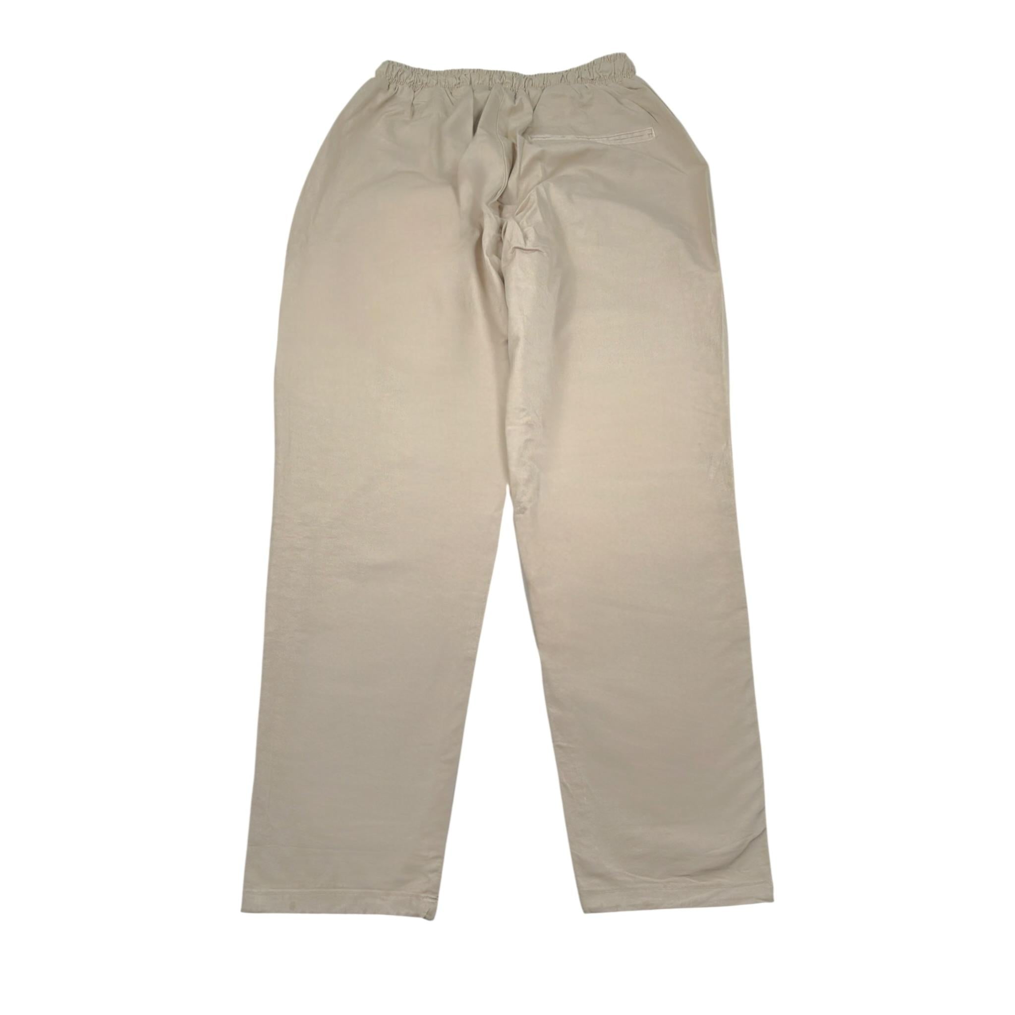 Numbers Pantalone tinta unita con Elastico In Vita Beige per Bambino RIIRI BEIGE NUMBERS 