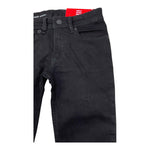 DIESEL jeans tinta unita con girovita regolabile Nero per Bambino J00807 NERO DIESEL 