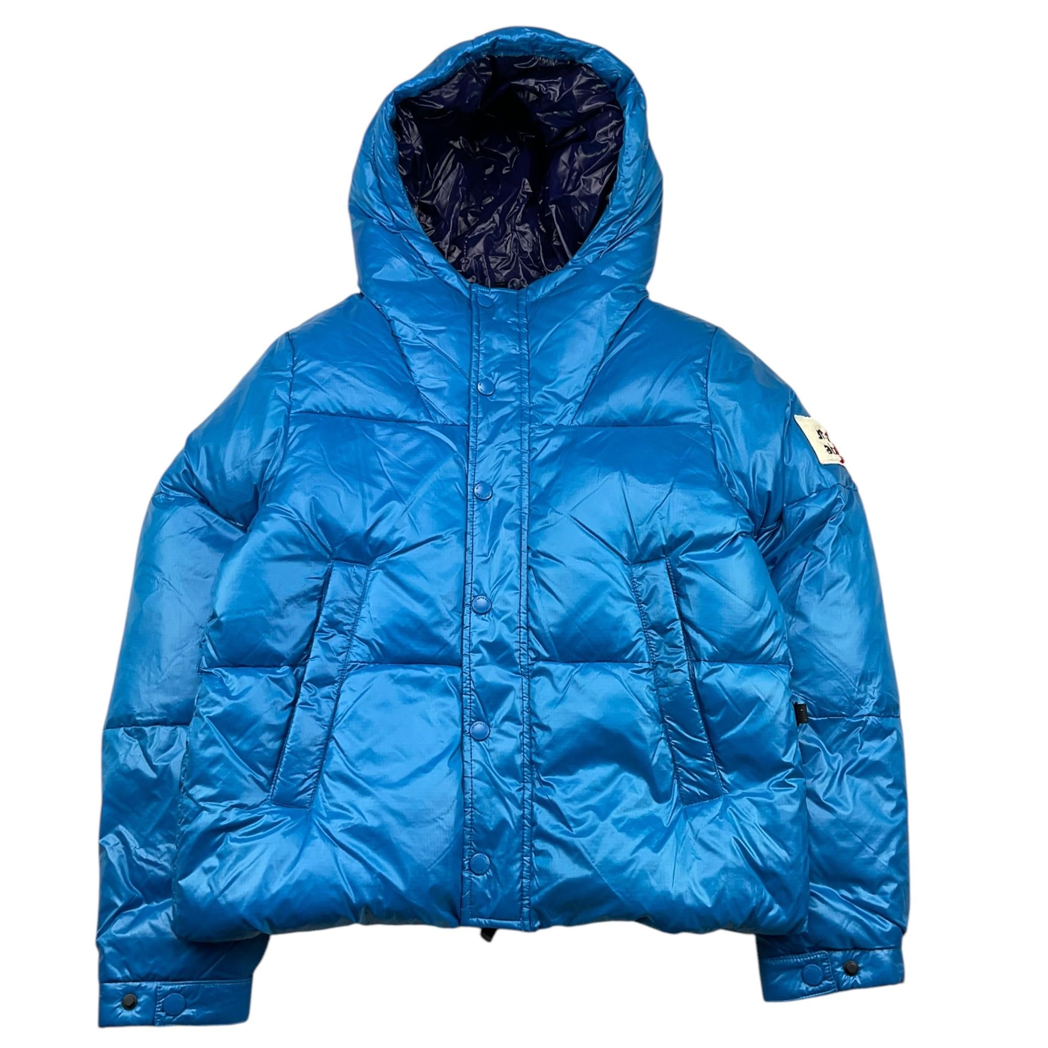 AFTER LABEL giubbino tinta unita con cappuccio Azzurro per Bambino 3431O00005 AZZURRO AFTER LABEL 