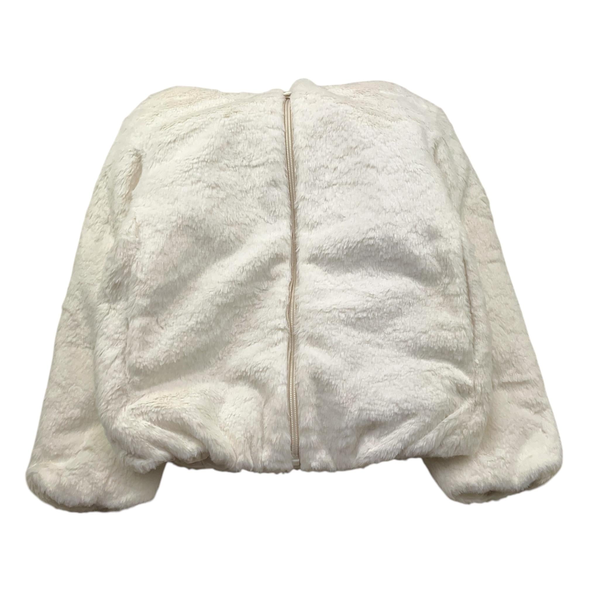 SAINT BARTH giubbino tinta unita modello teddy con zip Panna per Bambina HYSODE PANNA SAINT BARTH 