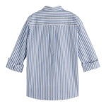 Scotch & Shrunk Camicia Bicolore con Fantasia A Righe per Bambino 179464 BIANCO SCOTCH & SHRUNK 