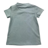 TRUSSARDI t-shirt girocollo tinta unita con stampa Azzurro per Neonata TIA25005TS AZZURRO TRUSSARDI 