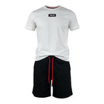 Just Cavalli Completo 2 Pezzi T-Shirt-Bermuda per Bambino JBP26040CJ BIANCO/NERO JUST CAVALLI 