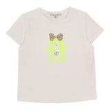 Twinset T-Shirt Tinta Unita con Stampa per Neonata 251GJ2488N BIANCO TWINSET 