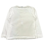 MAYORAL shirt girocollo tinta unita con stampa in contrasto Bianco per Bambina 4067 BIANCO MAYORAL 