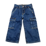 GUESS jeans tinta unita modello a palazzo con girovita regolabile Blu per Neonata K4YA00D5FL0N BLU GUESS 