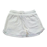 Juicy Couture Short Tinta Unita con Stampa per Bambina JBX6525 PANNA JUICY COUTURE 