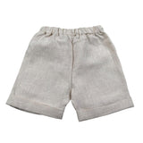Per Te Bermuda tinta unita con Elastico In Vita Beige per Bambino 34148J BEIGE PER TE 