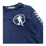 BiKKEMBERGS completo 2pz felpa-pantalone tinta unita Blu per Neonato BK2975 BLU BiKKEMBERGS 