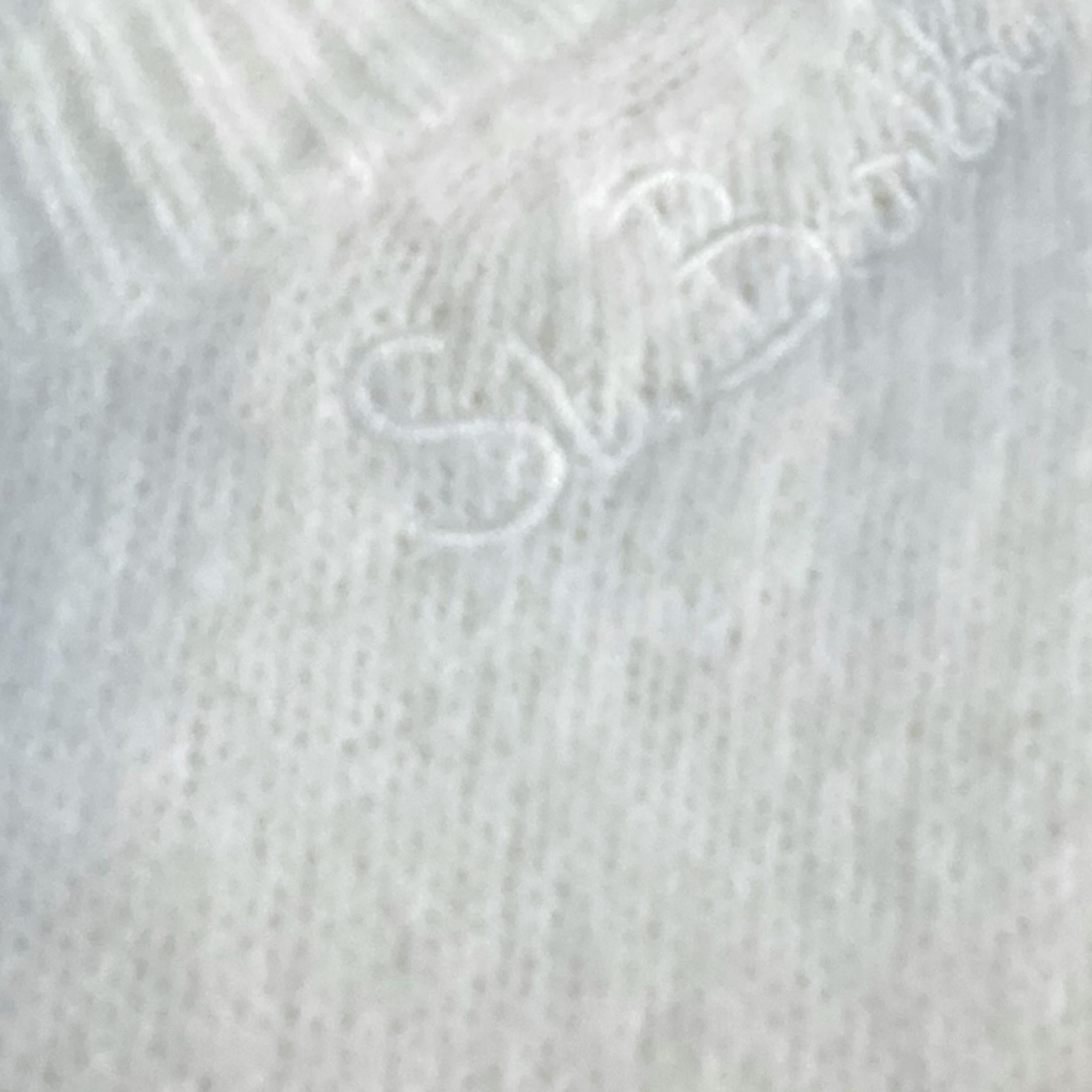 SAINT BARTH maglia girocollo tinta unita  Bianco per Bambina LYL001X BIANCO SAINT BARTH 