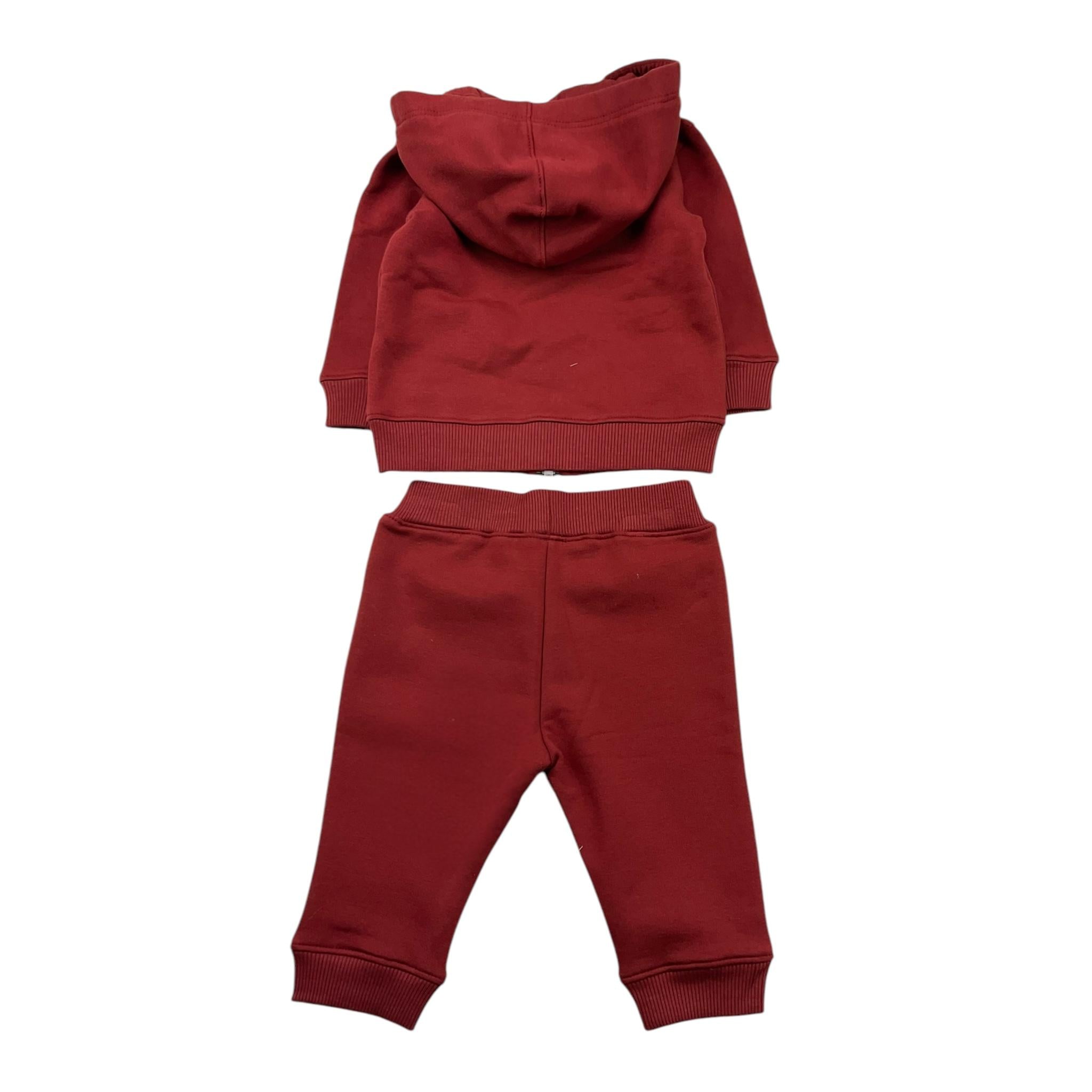 K-WAY completo 2pz felpa-pantalone Bordeaux per Neonato K6123VW BORDEAUX K-WAY 