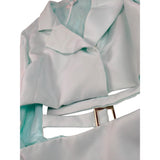 Lu Lu By Miss Grant Abito Modello Giacca tinta unita Turchese per Bambina LL3517 TURCHESE LU LU BY MISS GRANT 