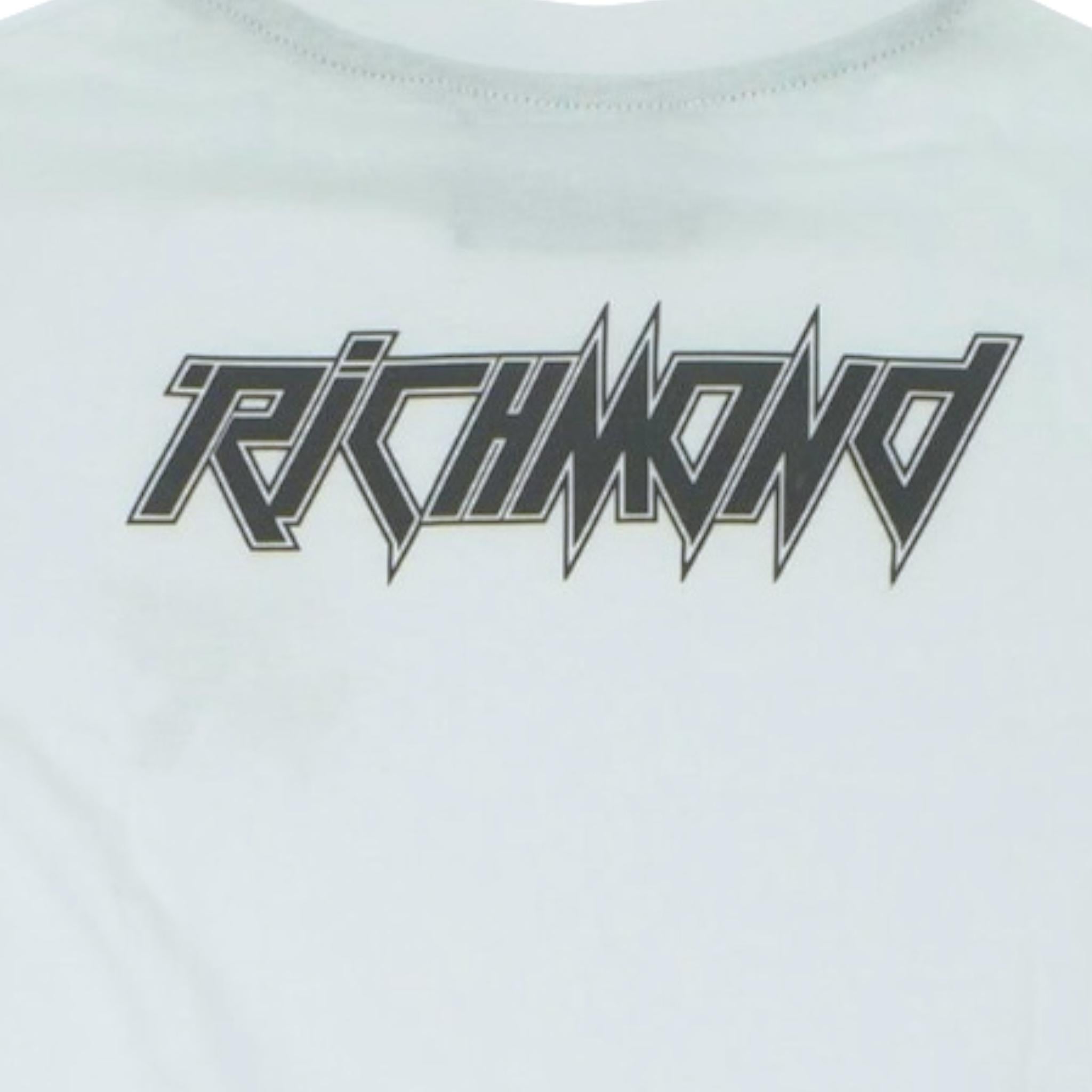 John Richmond Completo 2 Pezzi T-Shirt-Bermuda Tinta Unita per Bambino RBP25134CJXJ BIANCO/NERO JOHN RICHMOND 