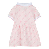 Boss Abito Mezza Manica Tinta Unita per Neonata J52184 ROSA BOSS 