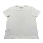 Vicolo T-Shirt Girocollo Tinta Unita con Brillantini per Bambina 3146M00230 BIANCO VICOLO 