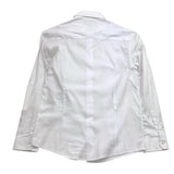 Carlo Pignatelli Camicia Tinta Unita Manica Lunga per Bambino FHJDBJ BIANCO CARLO PIGNATELLI 