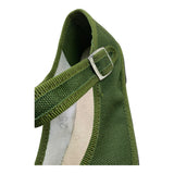 Bimbi Boutique Ballerine Tinta Unita con Fibia per Neonata 49680 VERDE BIMBI BOUTIQUE 