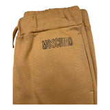MOSCHINO completo 2pz bicolore felpa-pantalone a palazzo Bianco/cammello per Bambina HDK037 BIANCO/CAMMELLO MOSCHINO 