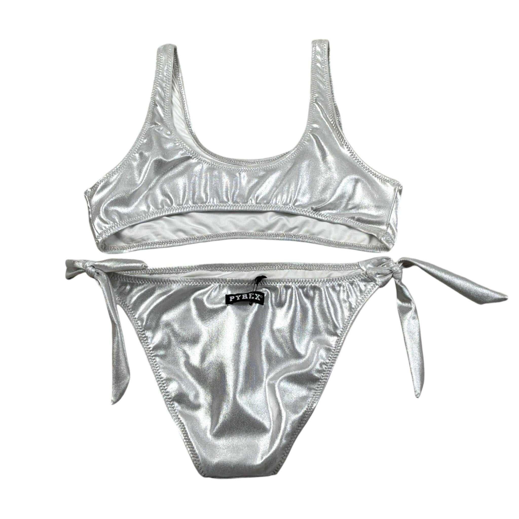 Pyrex Costume 2 Pezzi Fascia-Mutadina tinta unita Arancione per Bambina 028287 ARANCIONE PYREX 