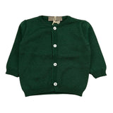 LITTLE BEAR completo 3pz body-salopettes-cardigan Verde per Neonato 5024 VERDE LITTLE BEAR 