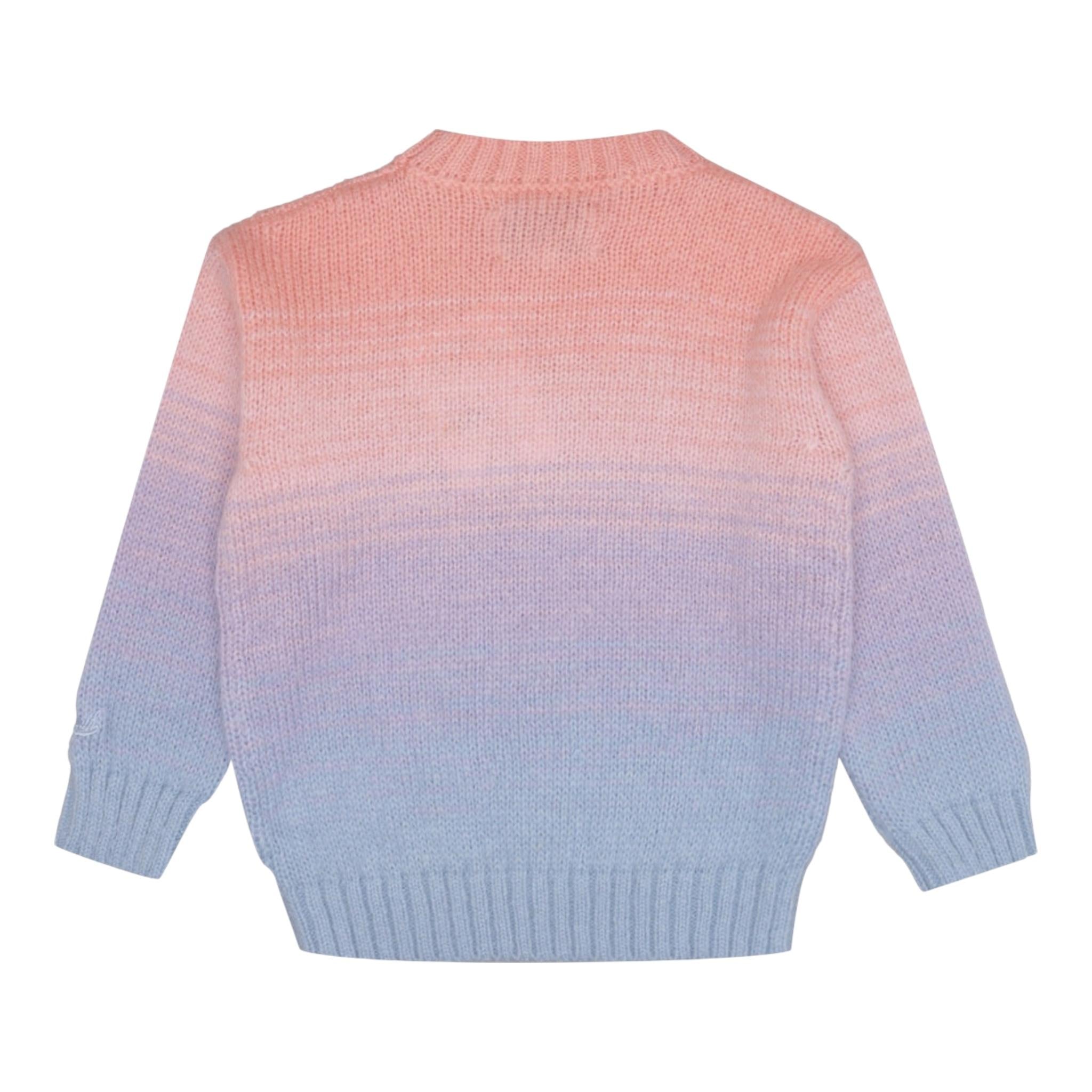 SAINT BARTH maglia girocollo tinta unita con stampa Rosa per Bambina JSS001X ROSA SAINT BARTH 